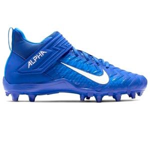 nike alpha cleats blue